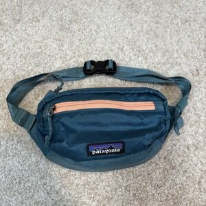 Patagonia Lightweight Travel Mini 1L Hip Pack Tasmanian Teal/Peach Sherbet